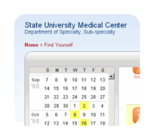 Cropped screenshot of the Resident Schedule Viewer